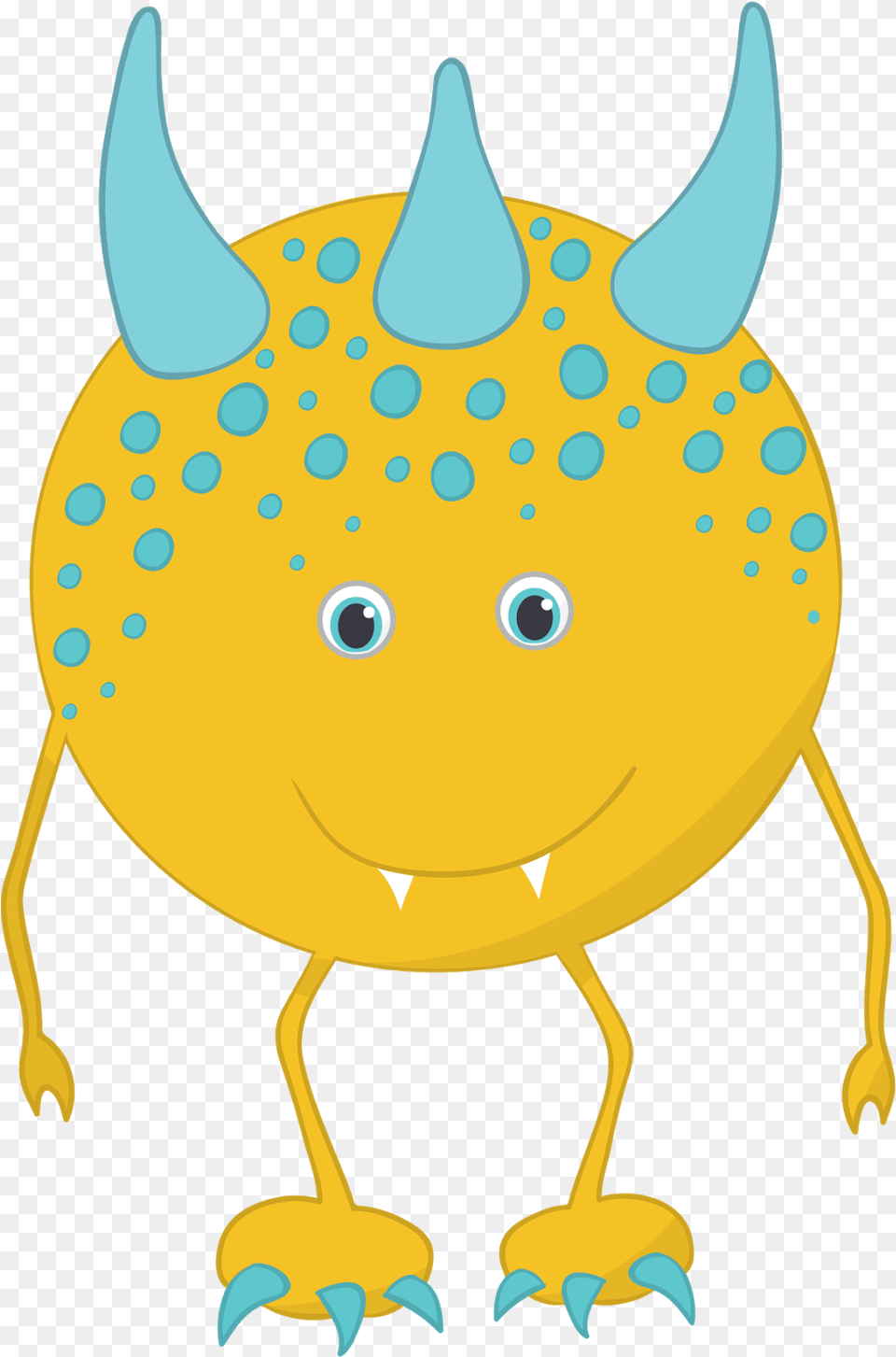 Yellow Monster Clipart Clipartfest Cute Monster Clip Art, Animal, Fish, Sea Life, Shark Png Image