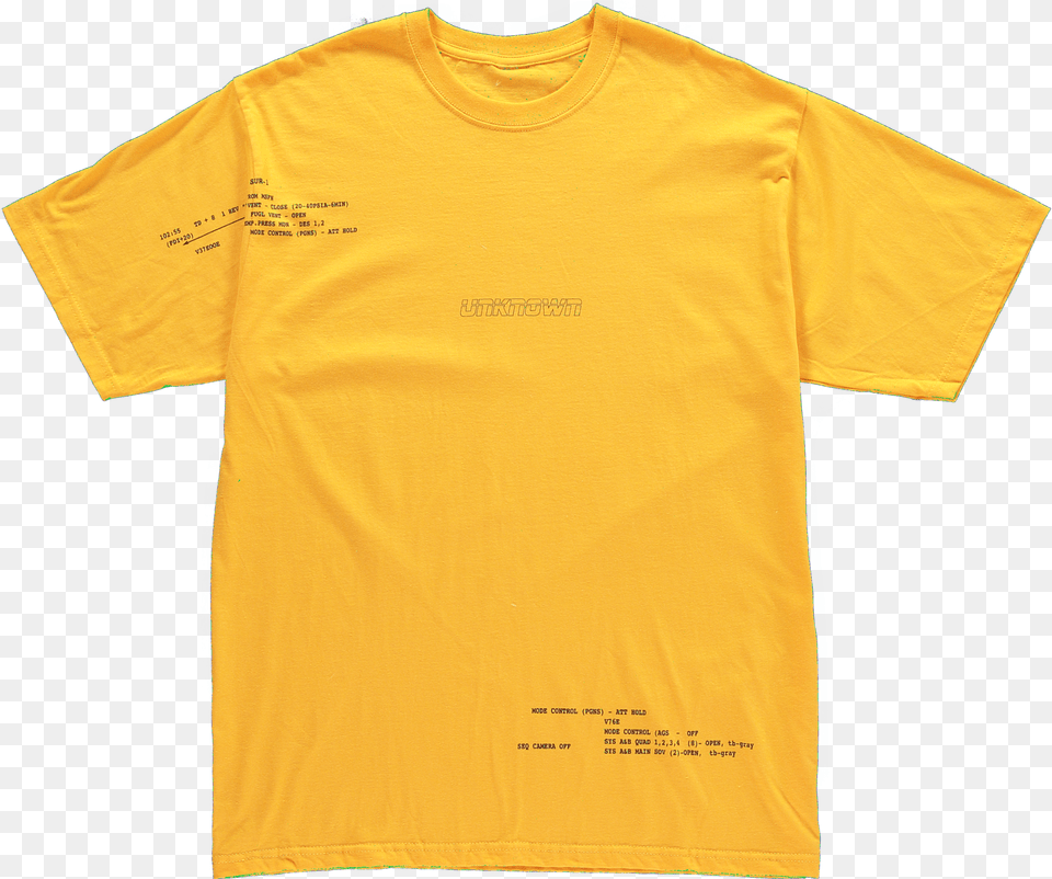 Yellow Moon, Clothing, Shirt, T-shirt Free Transparent Png