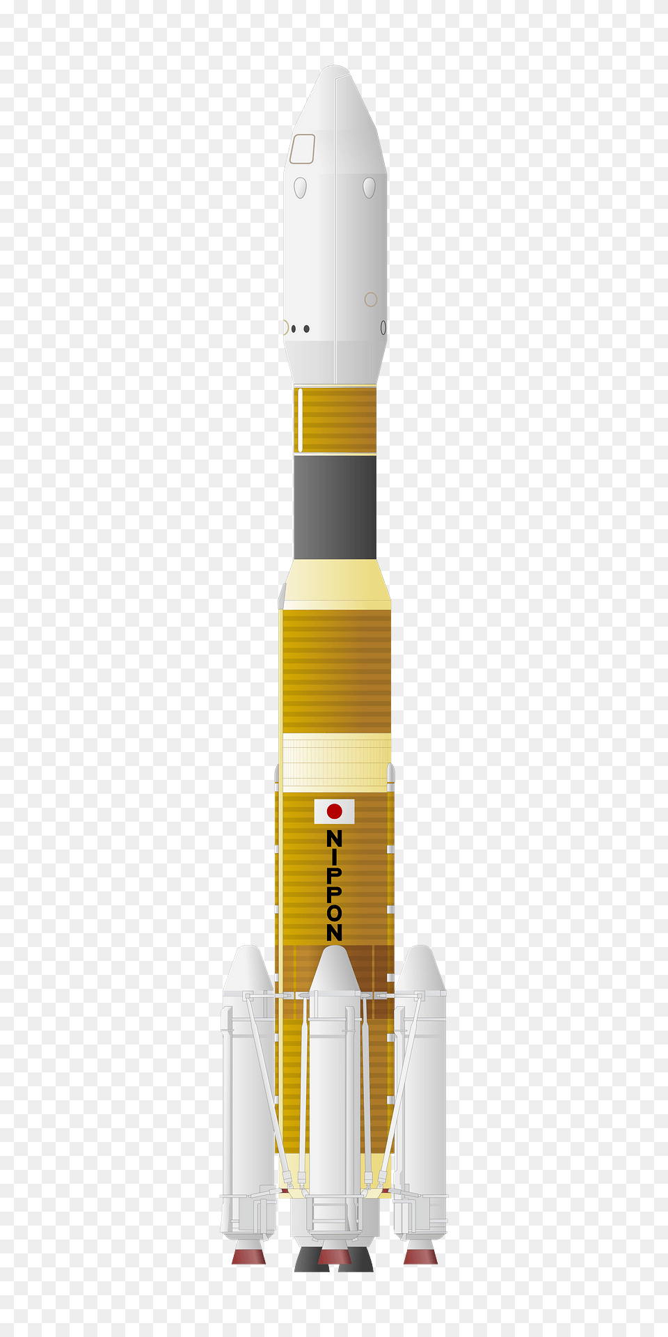 Yellow Nippon Rocket Clipart, Weapon Free Transparent Png