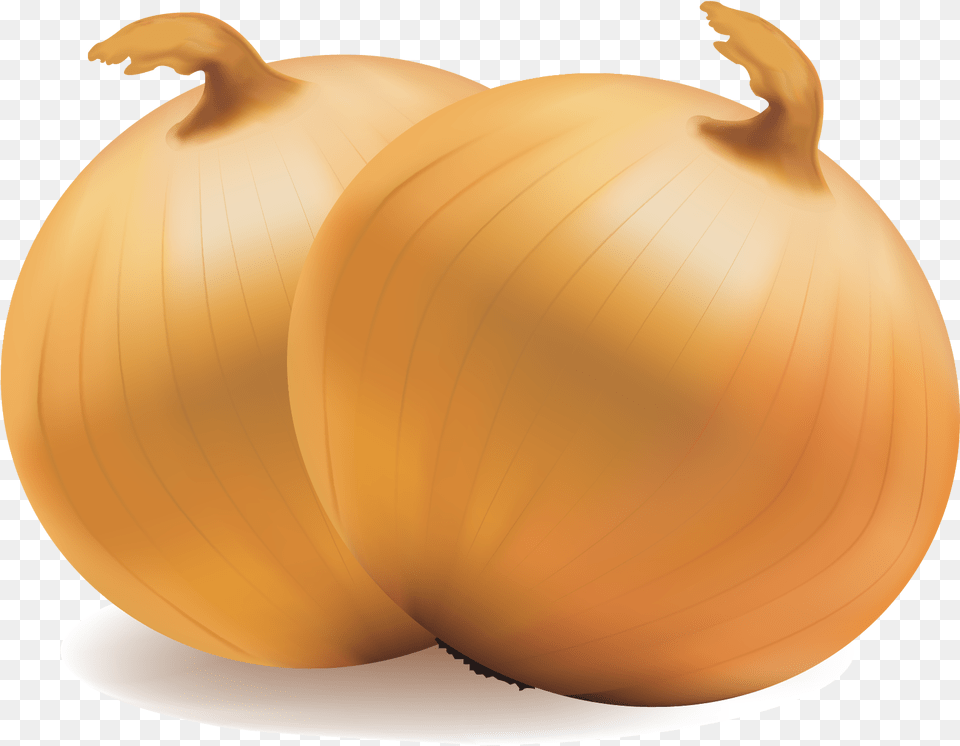 Yellow Onion, Food, Produce, Plant, Vegetable Free Transparent Png