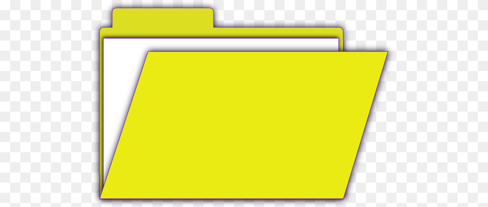 Yellow Open Clip Art, File, File Binder, File Folder, Blackboard Free Png Download