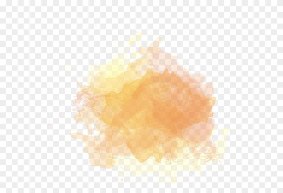 Yellow Orange Stain Colors Editpng Watercolor Paint, Art, Graphics, Modern Art, Canvas Free Transparent Png