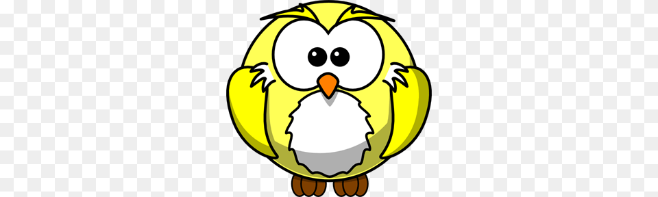Yellow Owle Clip Art For Web, Animal, Beak, Bird, Nature Png Image
