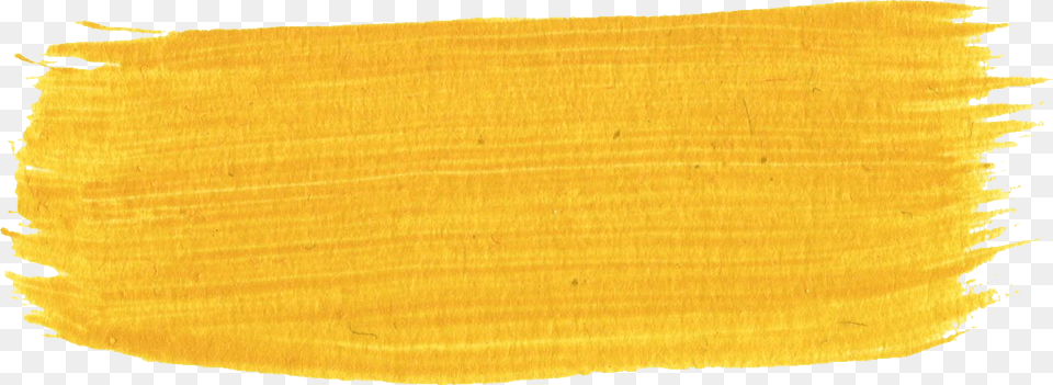 Yellow Paint Brush Strokes, Art, Painting Free Png