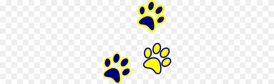 Yellow Paw Print Clipart Clip Art Images, Pattern Free Png