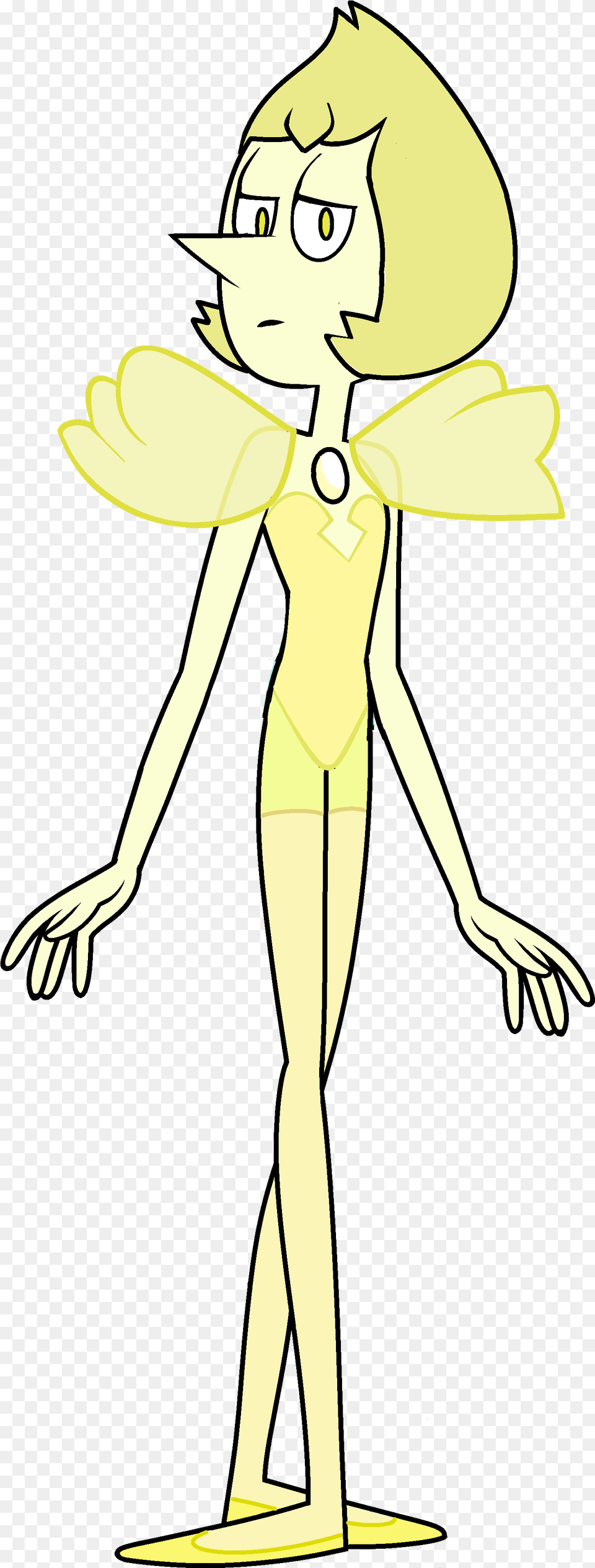 Yellow Pearl Steven Universe Diamond Pearls, Person, Cartoon, Face, Head Free Png