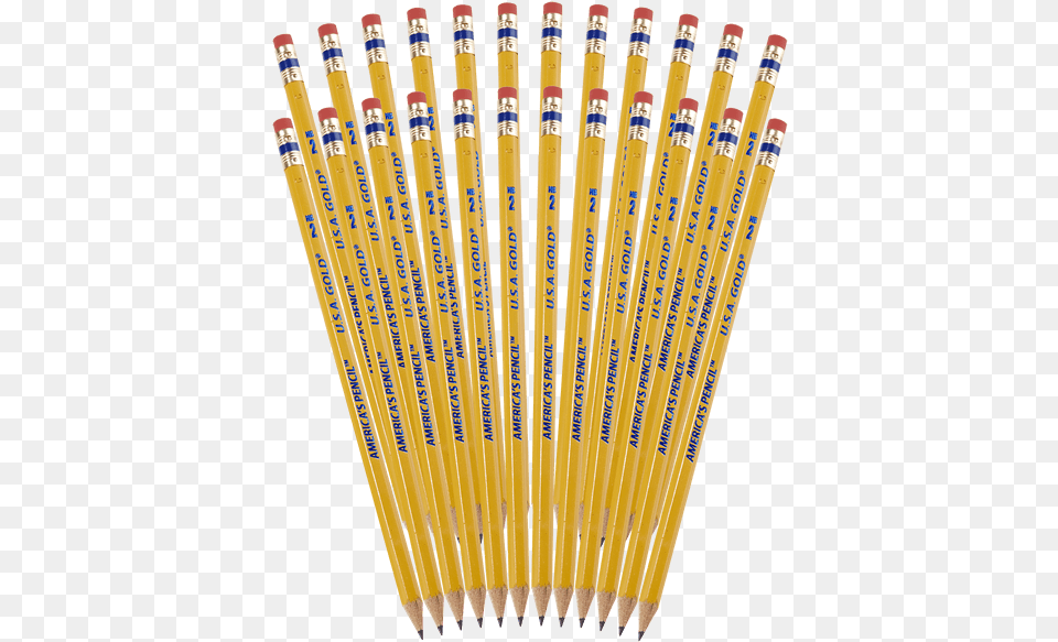 Yellow Pencil 24ct Usa Gold Pencils Usa Gold Pencils Pencil Usa Gold Free Png Download