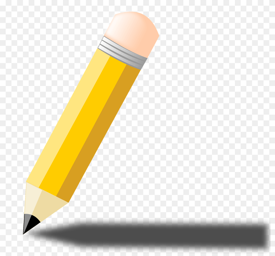 Yellow Pencil Clipart Free Png