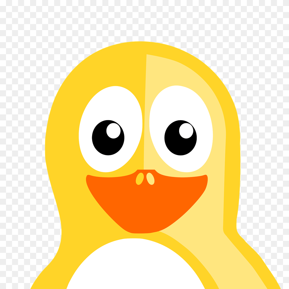 Yellow Penguin Clipart Png