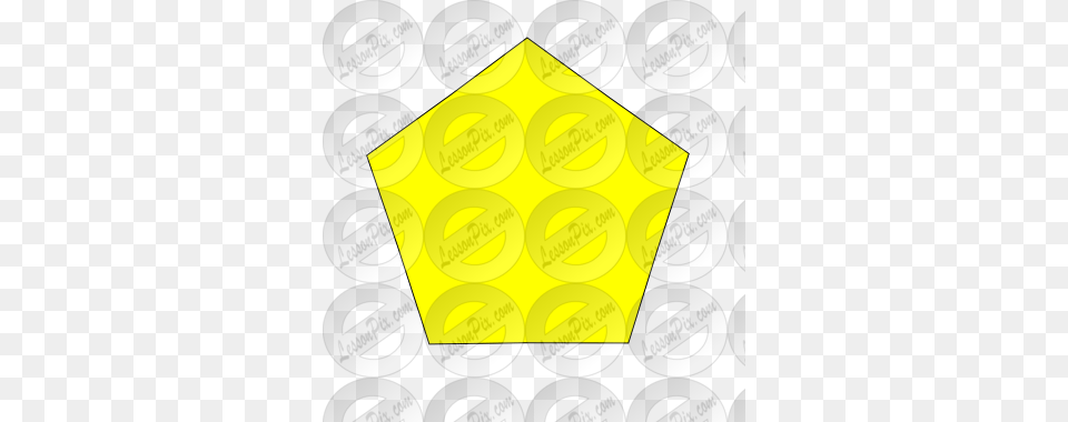 Yellow Pentagon Shape Clipart Circle, Sphere, Disk Free Png