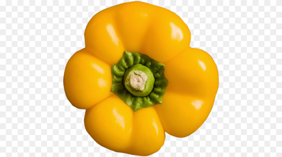 Yellow Pepper, Bell Pepper, Food, Plant, Produce Free Png Download