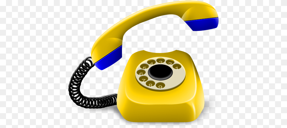 Yellow Phone Icon Yellow Telephone Logo, Electronics, Dial Telephone Free Png