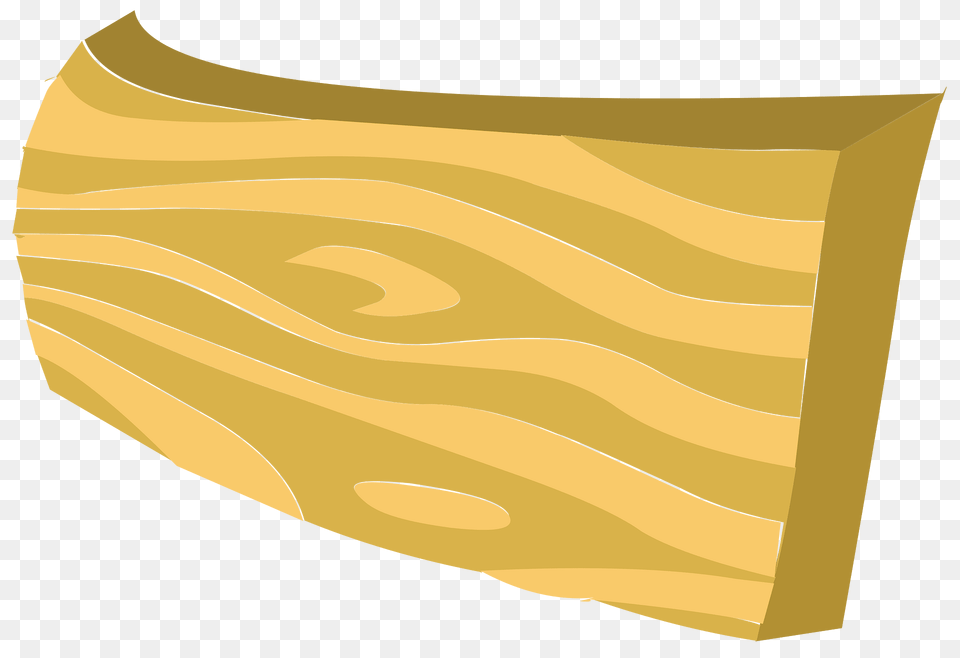 Yellow Plank Clipart, Plywood, Wood, Wedge Png Image