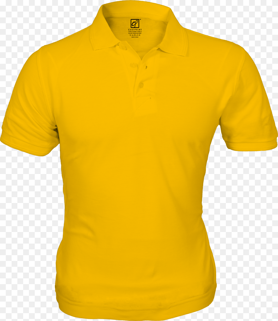 Yellow Polo T Shirt Yellow, Clothing, T-shirt Png