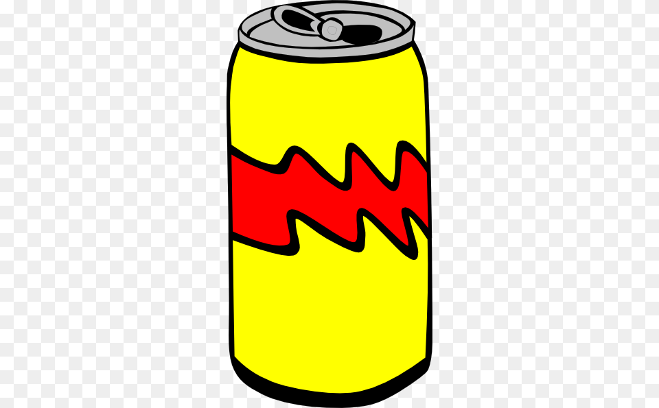 Yellow Pop Can Clip Art, Smoke Pipe, Tin Free Png Download