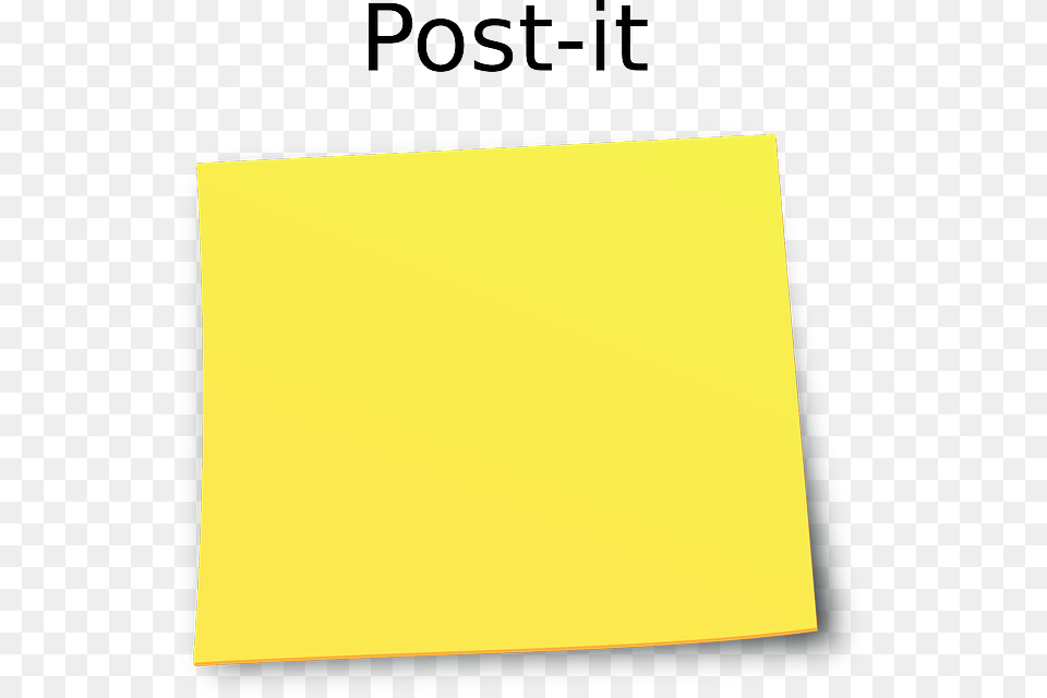 Yellow Post It Notes Post It Notes Gif, White Board, Mat Png