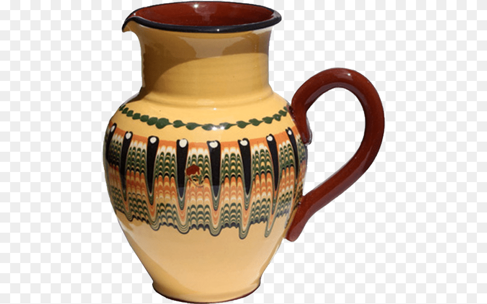 Yellow Pottery Pitcher Pitchers, Jug, Cup, Water Jug Free Transparent Png