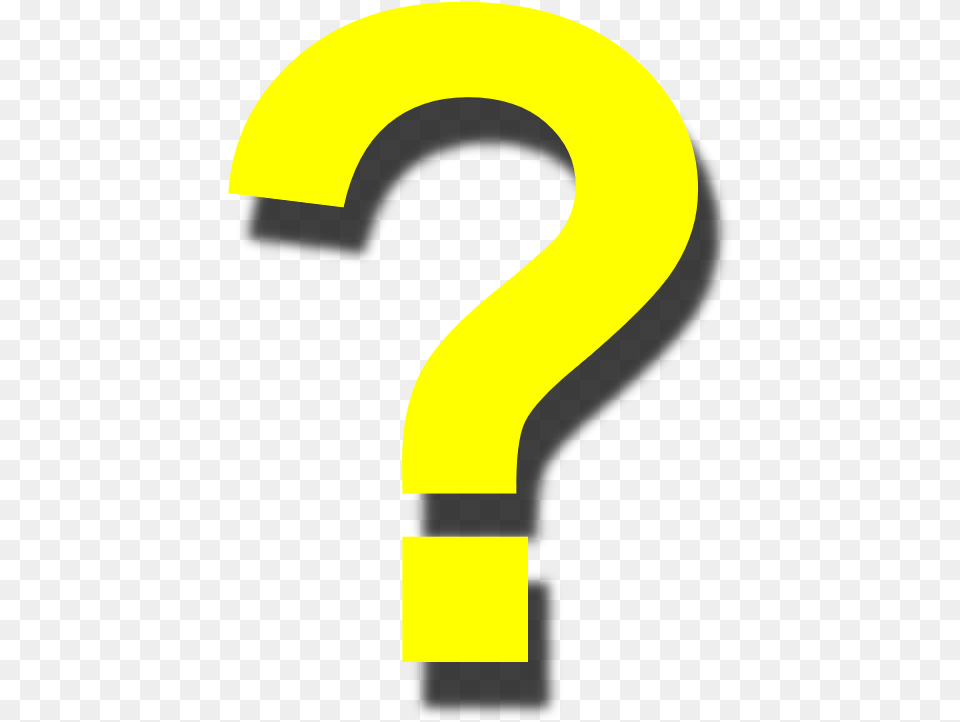 Yellow Question Mark Clipart Transparent Background Yellow Question Mark, Light Png Image