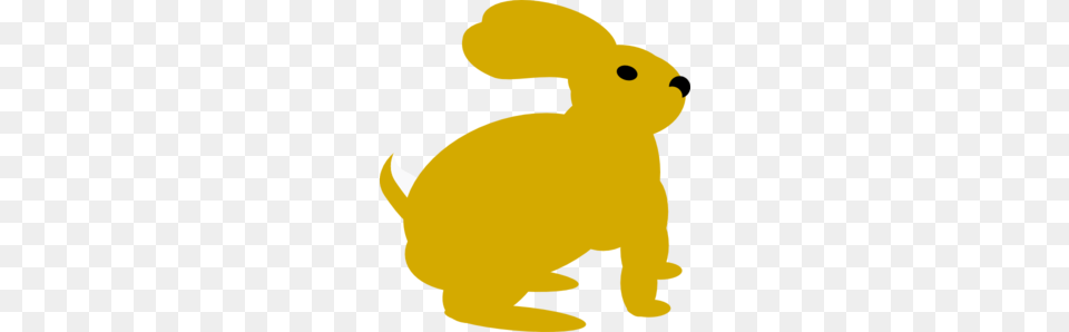 Yellow Rabbit Clip Art, Animal, Mammal, Baby, Person Free Png Download