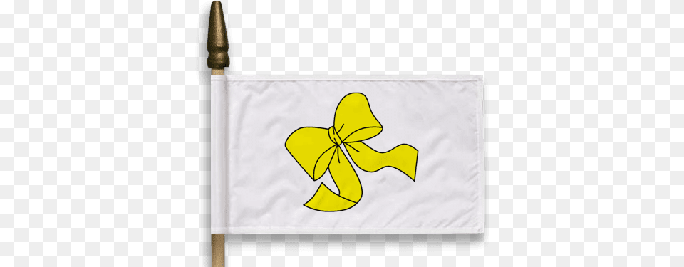 Yellow Ribbon 12x18 Flower, Flag Png