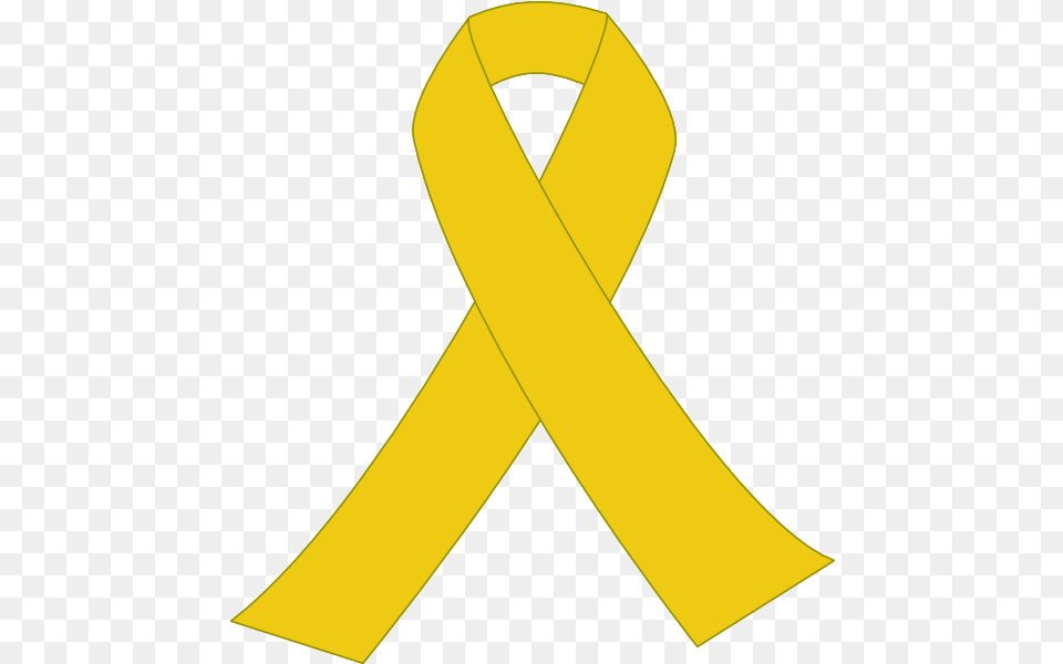 Yellow Ribbon 3 Yellow Ribbon Transparent Background, Alphabet, Ampersand, Symbol, Text Free Png