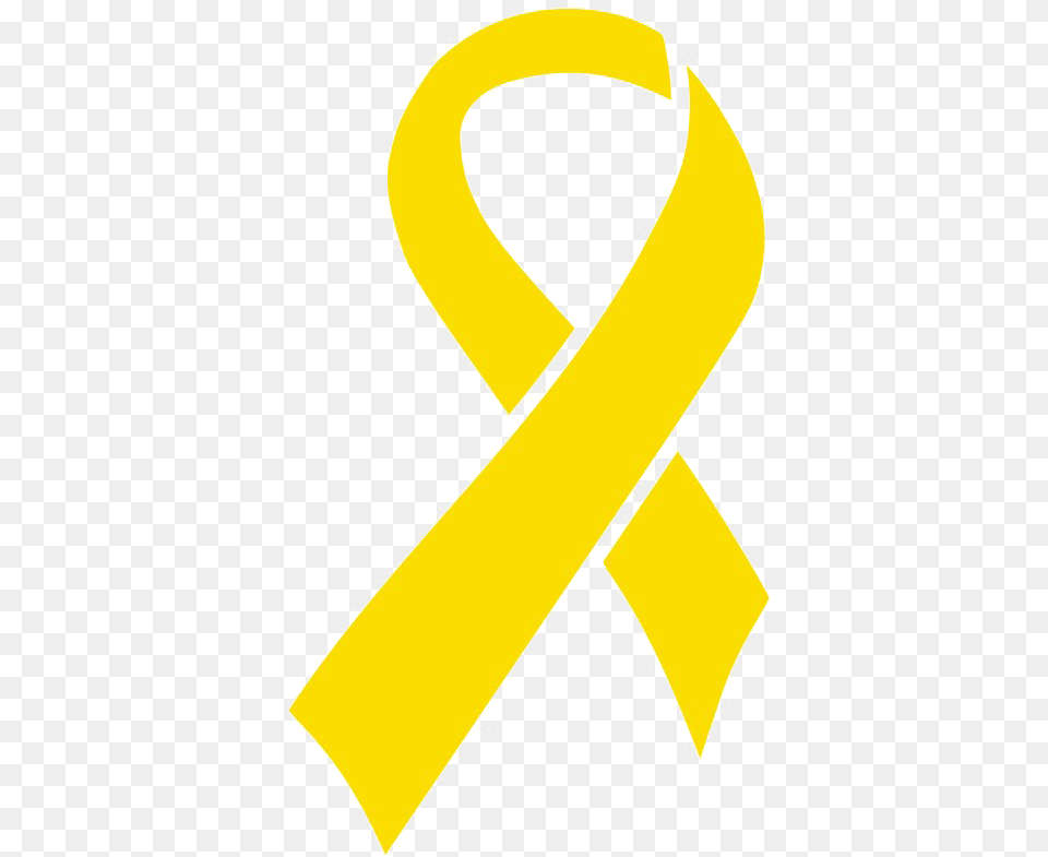 Yellow Ribbon Picture Of Yellow Ribbon, Alphabet, Ampersand, Symbol, Text Free Png Download