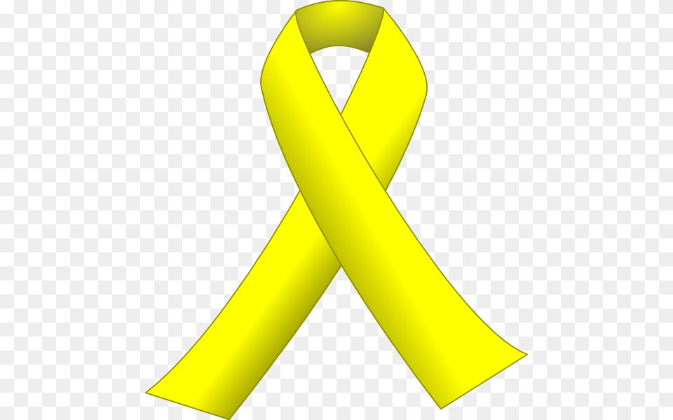 Yellow Ribbon Svg Clip Arts Yellow Bone Cancer Ribbon, Rocket, Weapon Png