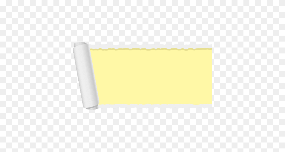 Yellow Ripped Paper Banner, Text Png Image