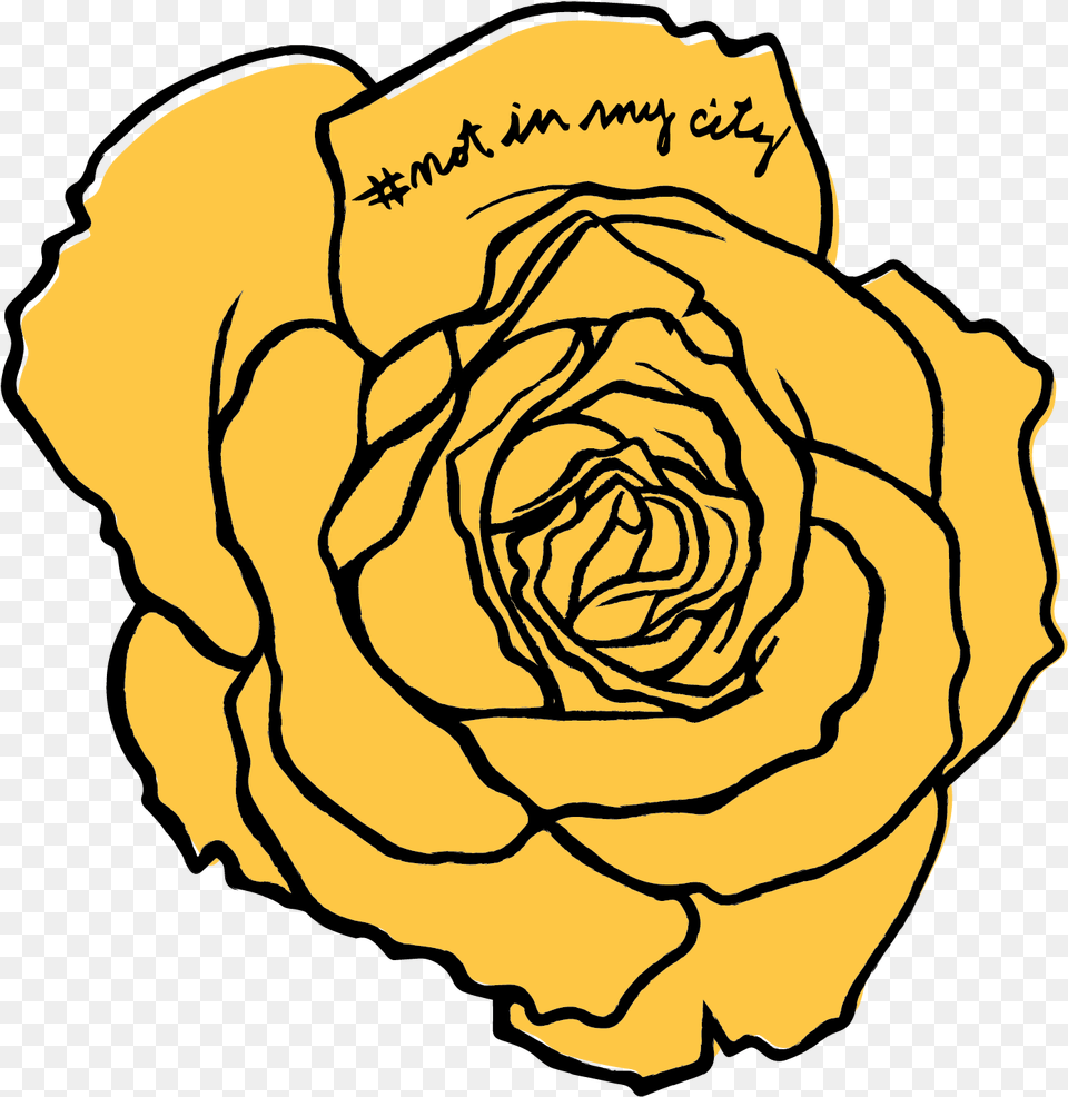 Yellow Rose Decal 5 Transparent, Flower, Plant, Person Png