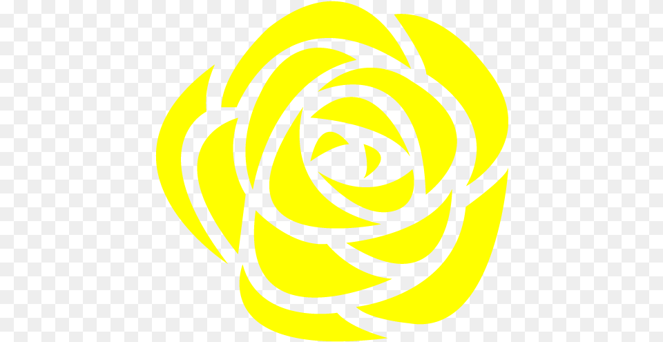 Yellow Rose Icon Yellow Flower Icons Yellow Rose Icon, Spiral, Person Free Transparent Png