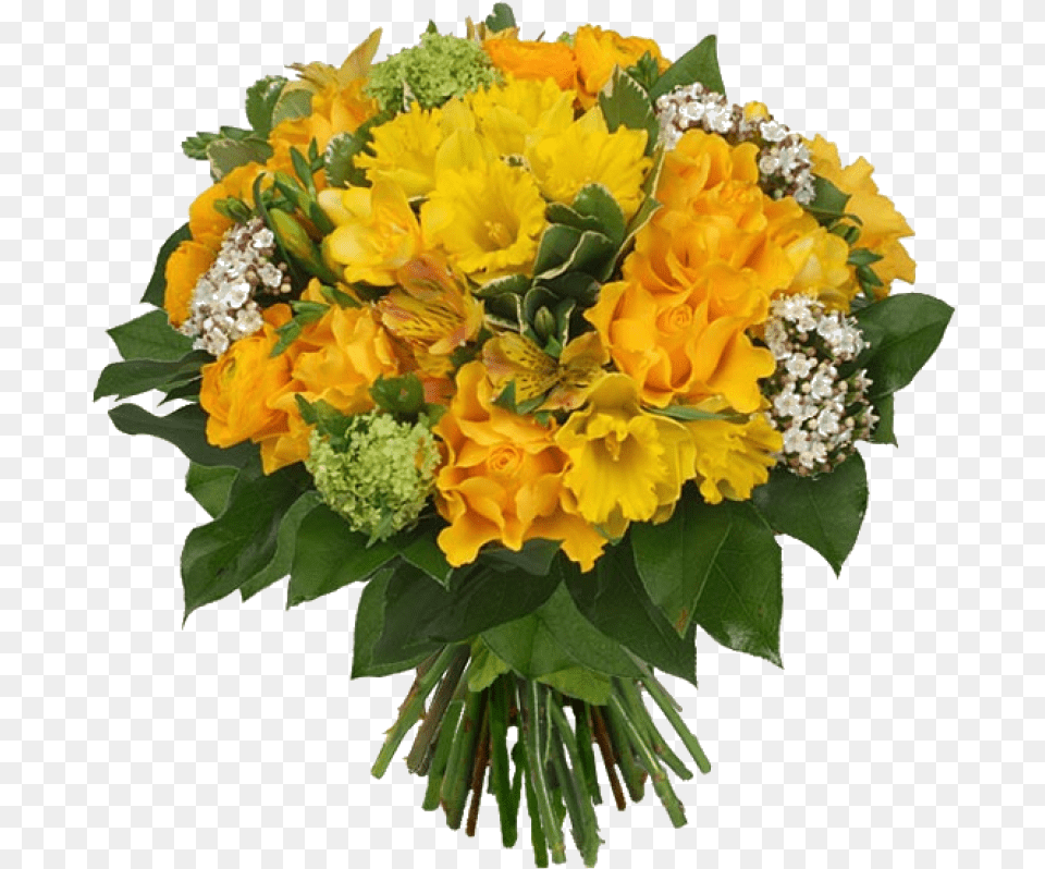 Yellow Roses And Orange Carnations, Art, Floral Design, Flower, Flower Arrangement Png