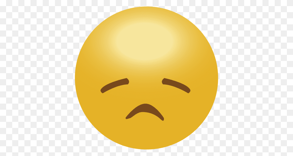 Yellow Sad Emoji Emoticon, Nature, Outdoors, Sky, Head Png