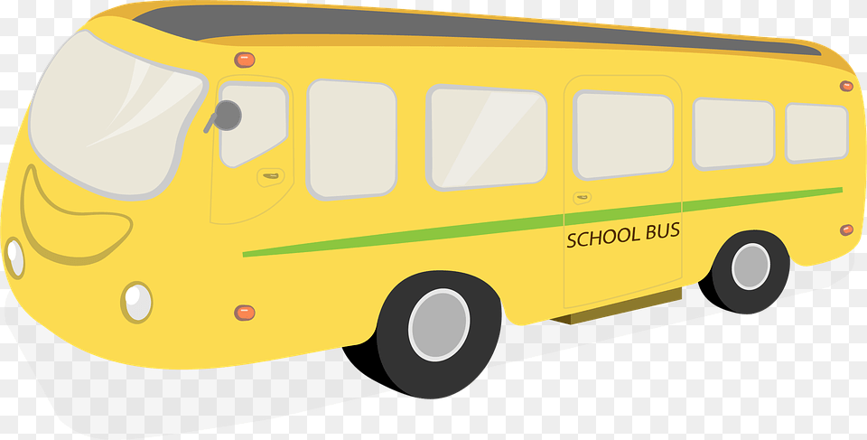 Yellow School Bus Cartoon 14 Un Bus Del Colegio Animado, Transportation, Vehicle, Car, School Bus Free Transparent Png