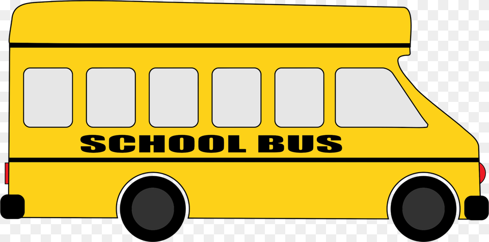 Yellow School Bus Clipart, School Bus, Transportation, Vehicle, Car Free Png