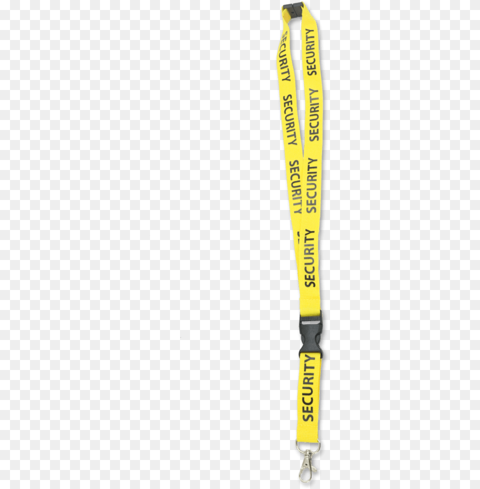 Yellow Security And Event Staff Id Badge Lanyards Ski, Accessories, Strap, Blade, Dagger Free Png Download