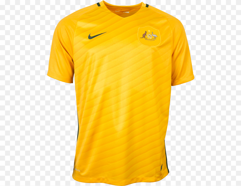Yellow Shirt, Clothing, T-shirt, Jersey Png Image