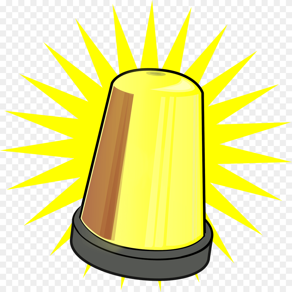 Yellow Signal Light Clipart, Lighting Png Image