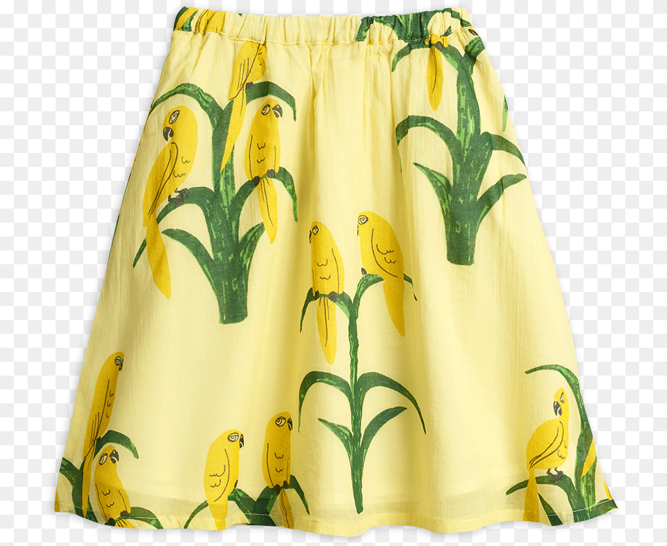 Yellow Skirt, Clothing, Animal, Bird, Miniskirt Free Png