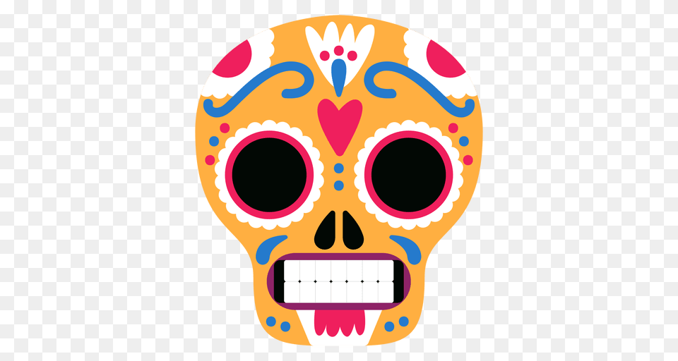 Yellow Skulls Mexico Free Png