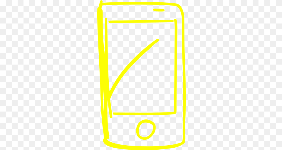 Yellow Smartphone 8 Icon Smartphone, Electronics, Mobile Phone, Phone, Smoke Pipe Free Transparent Png