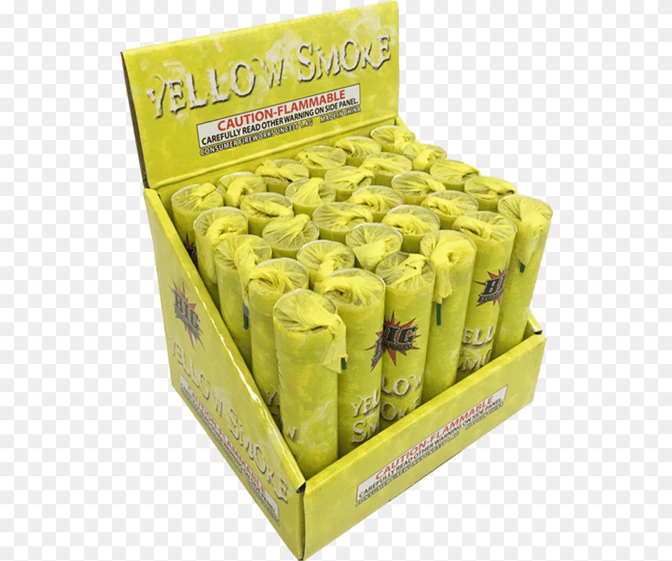 Yellow Smoke Colored Smoke, Box, Weapon Free Transparent Png