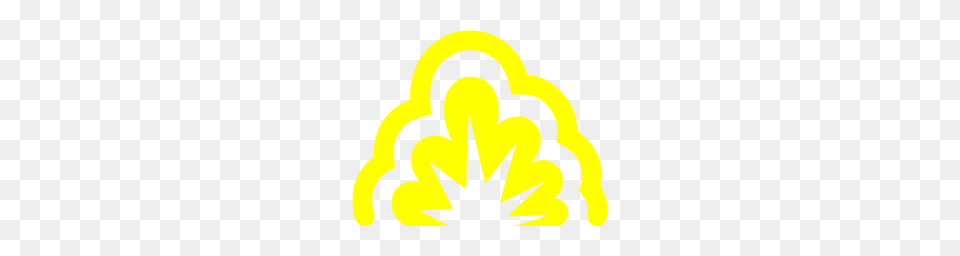 Yellow Smoke Explosion Icon Free Png Download