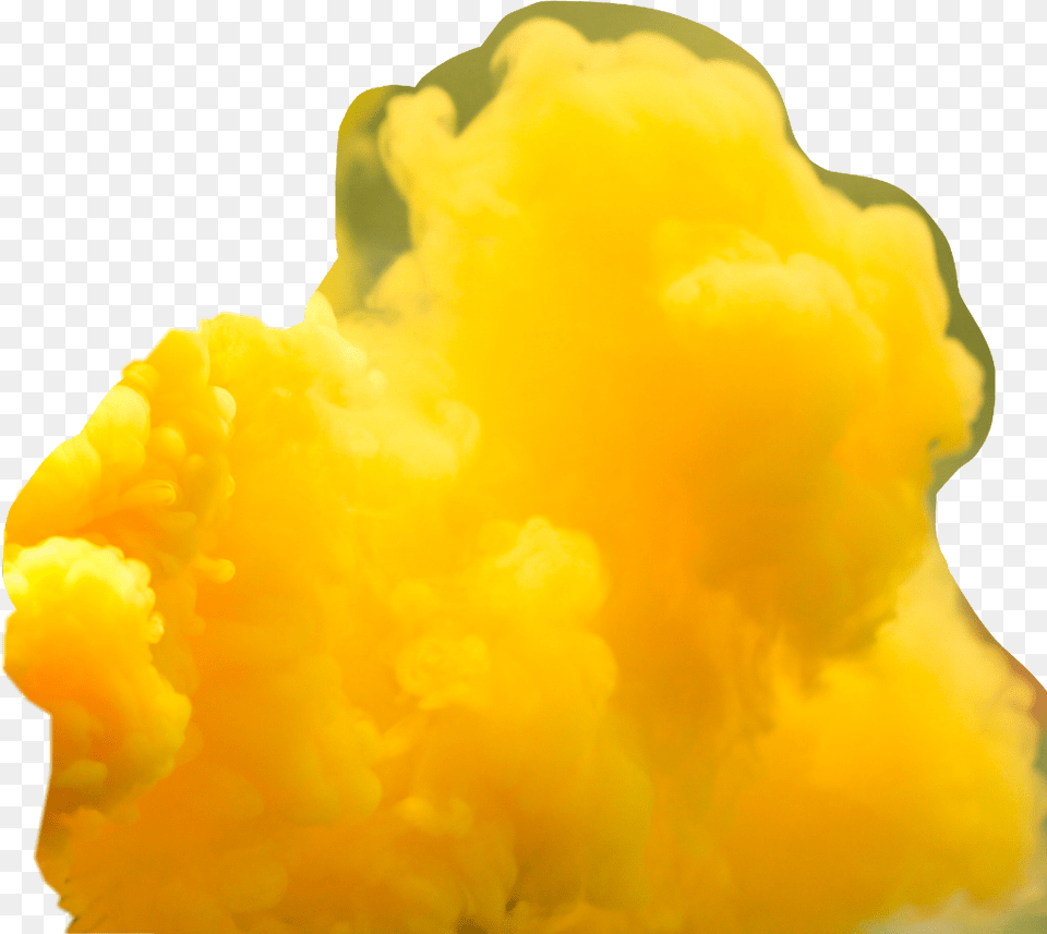 Yellow Smoke Freetoedit Snack, Mineral, Flower, Plant, Rose Free Png Download