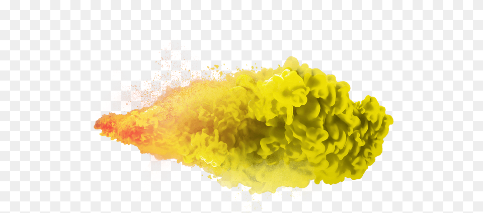 Yellow Smoke Image With Transparent Download Yellow Smoke File, Powder, Plant, Pollen Png