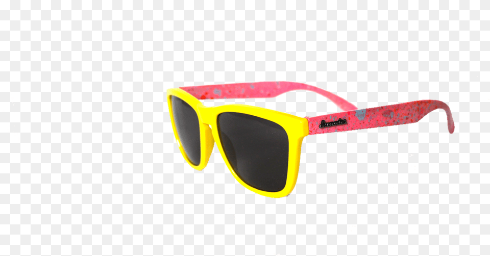 Yellow Smoke Retro Specs Plastic, Accessories, Glasses, Sunglasses, Goggles Free Png