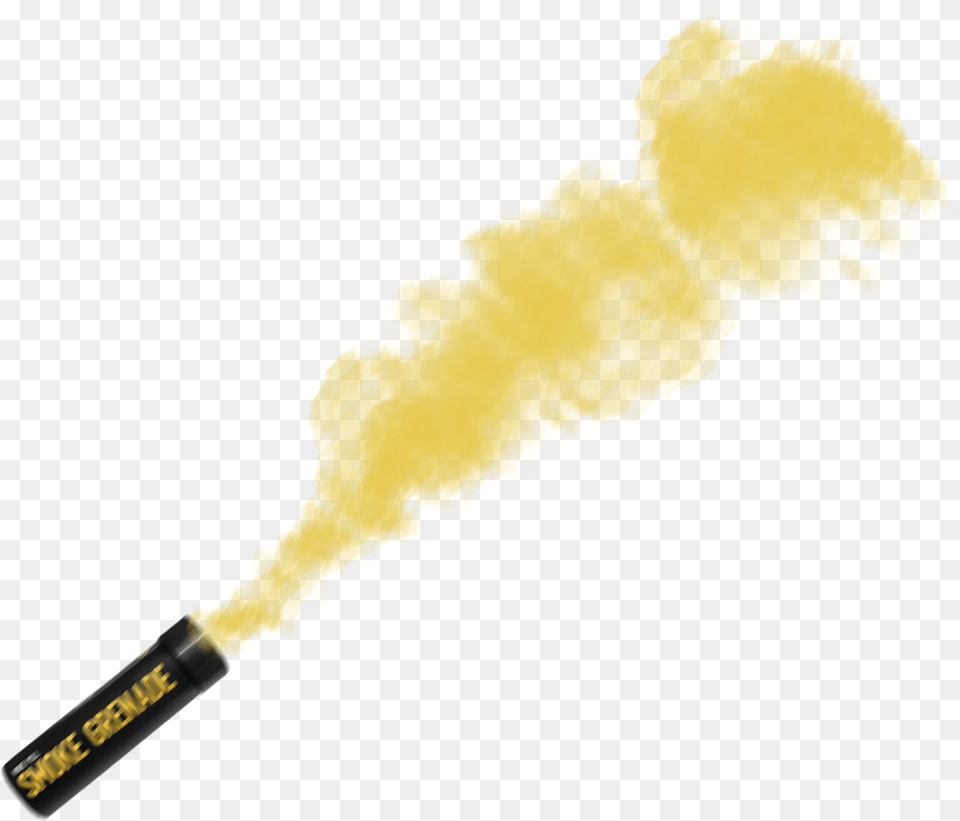 Yellow Smoke Smoke Bomb For Editing, Light, Flare, Person Png Image