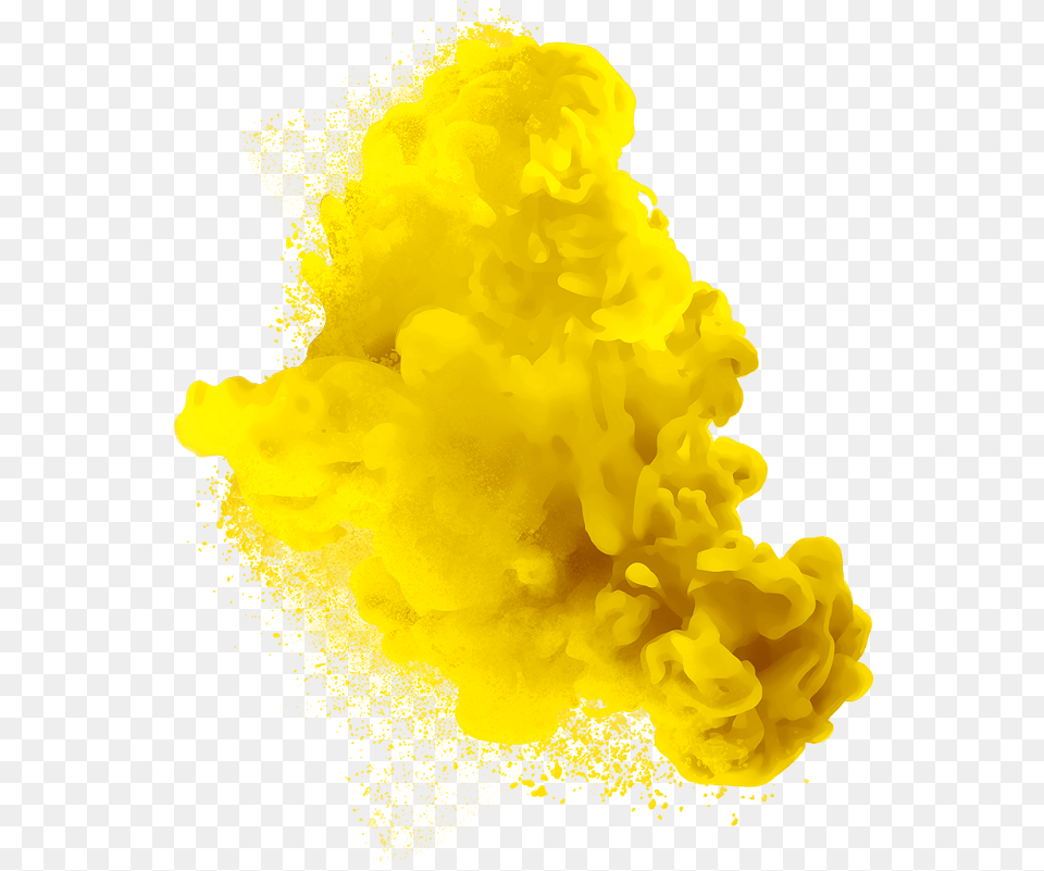 Yellow Smoke Yellow Smoke No Background, Plant, Pollen, Powder Free Transparent Png