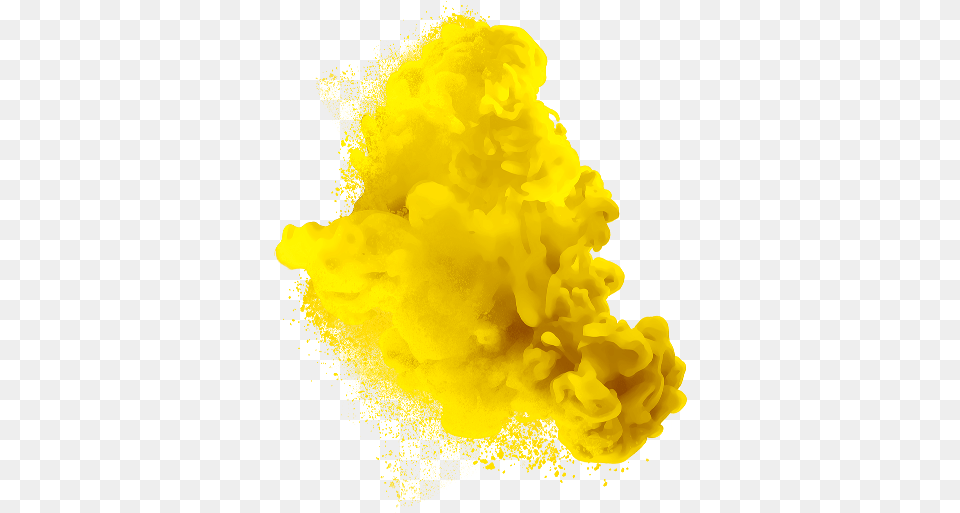 Yellow Smoke Yellow Smoke Transparent, Plant, Pollen, Powder Png