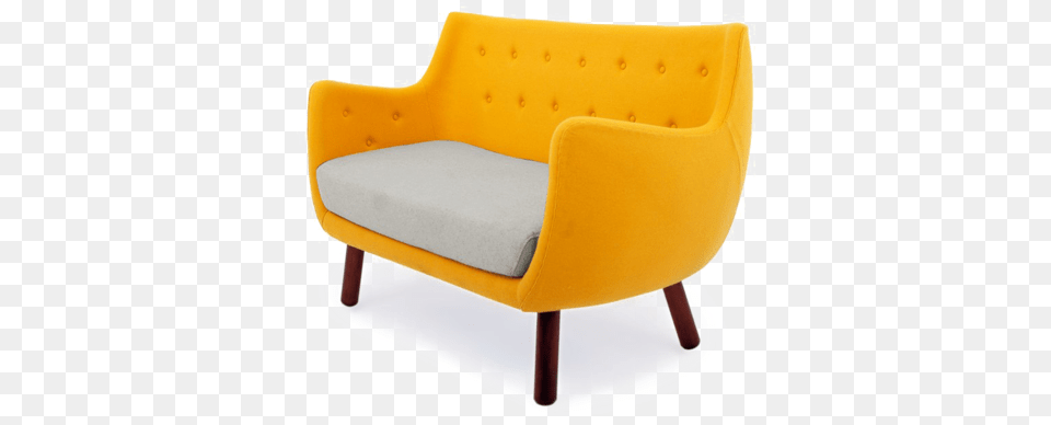 Yellow Sofa, Couch, Furniture, Chair, Armchair Free Png