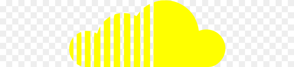 Yellow Soundcloud Icon Fond Logo Soundcloud, Heart Free Transparent Png